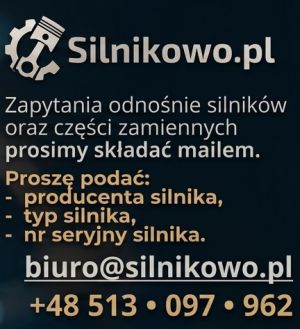 części zamienne do silników przemysłowych - kontakt